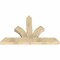 Ekena Millwork Richland Rough Sawn Timber Gable Bracket, Douglas Fir, 60"W x 40"H x 4"D x 6"F, 16/12 Pitch GBW060X40X0406RIC00RDF - alternate 4